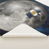 Couverture Sherpa Twin Grail Spacecraft Orbitant La Lune. (3/4)
