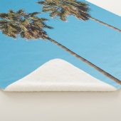 Couverture Sherpa Two green coconut trees (3/4)