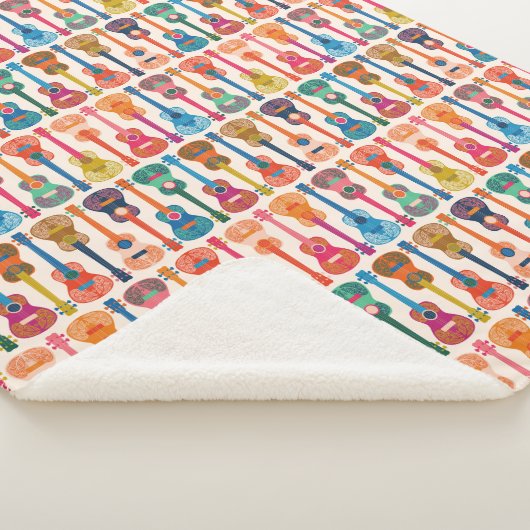 Couverture Sherpa ukulèle hawaïen (3/4)