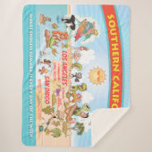 Couverture Sherpa Ultimate Sunny California (Devant)