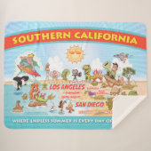 Couverture Sherpa Ultimate Sunny California (Devant (Horizontal))