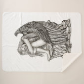 Couverture Sherpa Un ange endormi sur la pierre (Devant (Horizontal))