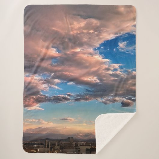 Couverture Sherpa Un ciel doux et rêvé (Devant)