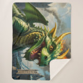 Couverture Sherpa Un dragon gallois rouge terrorisait Londres (Devant)