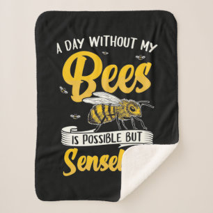 Couverture Sherpa Un jour sans mes abeilles