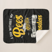 Couverture Sherpa Un jour sans mes abeilles (Devant (Horizontal))