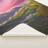 Couverture Sherpa Un lever de soleil rose (3/4)