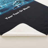 Couverture Sherpa Un Loup Sur Neige (3/4)