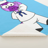 Couverture Sherpa Un marin de la marine Pachycephalosaurus Dinosaur. (3/4)