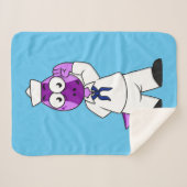 Couverture Sherpa Un marin de la marine Pachycephalosaurus Dinosaur. (Devant (Horizontal))