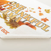 Couverture Sherpa UN MERCI MAMA MOM élégant Thanksgiving (3/4)