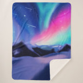 Couverture Sherpa Un million d'Aurora rêve Sherpa Blanket (Devant)