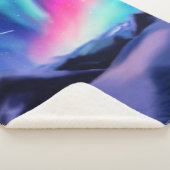 Couverture Sherpa Un million d'Aurora rêve Sherpa Blanket (3/4)