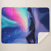 Couverture Sherpa Un million d'Aurora rêve Sherpa Blanket (Devant (Horizontal))