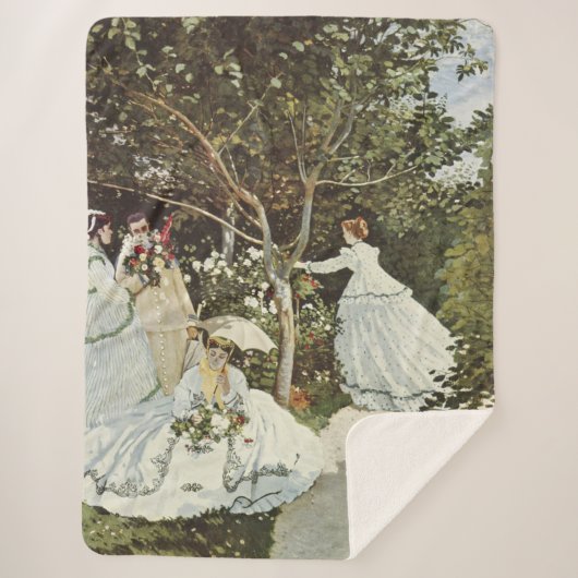 Couverture Sherpa Un moulin à vent à Zaandam Claude Monet (Devant)