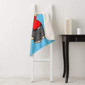 Couverture Sherpa Un Pachycéphalosaure Dinosaure Jouer Golf. (En situation)