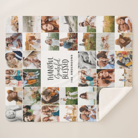 Couverture Sherpa Un script multi photo béni moderne (Devant (Horizontal))