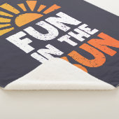 Couverture Sherpa Un signe qui dit plaisir sur le soleil (3/4)