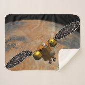 Couverture Sherpa Un vaisseau Spacecraft Orbitant Mars. (Devant (Horizontal))