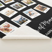 Couverture Sherpa Une année de souvenirs Famille Collage mensuel de  (3/4)