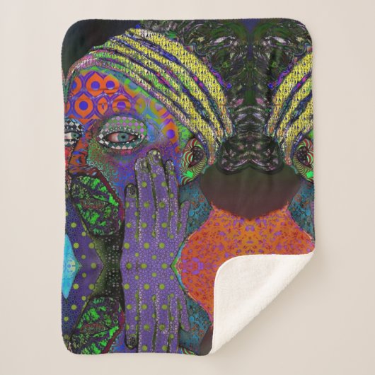 Couverture Sherpa une autre fille avec une perle (Devant)