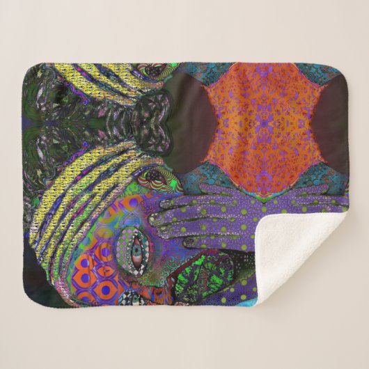 Couverture Sherpa une autre fille avec une perle (Devant (Horizontal))