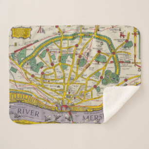 Couverture Sherpa Une carte de Merseyside, Liverpool