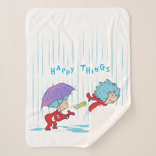 Couverture Sherpa Une chose deux choses heureuses (Devant)