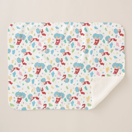 Couverture Sherpa Une chose deux douces choses Motif (Devant (Horizontal))