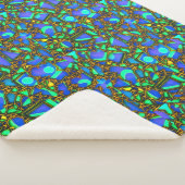 Couverture Sherpa Une Cuisine Sherpa Blanche Fleece (3/4)