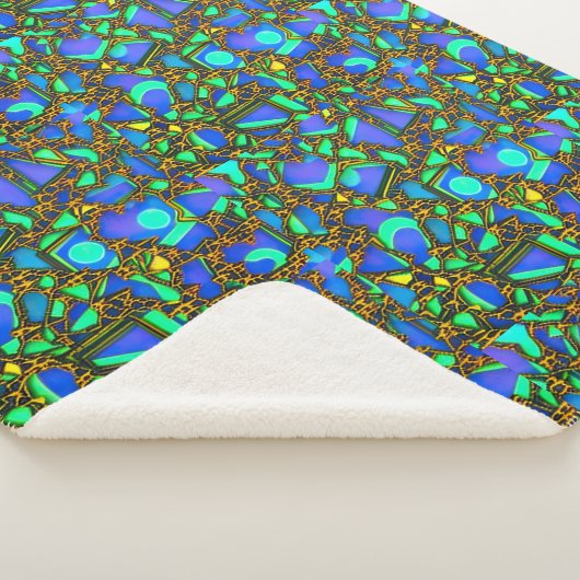 Couverture Sherpa Une Cuisine Sherpa Blanche Fleece (3/4)