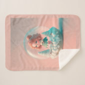 Couverture Sherpa Une drôle de petite poupée sur un nuage (Devant (Horizontal))