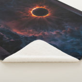 Couverture Sherpa Une éclipse solaire époustouflante Art AI par Xzen (3/4)