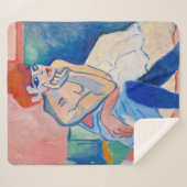 Couverture Sherpa Une femme dans une chemise | Andre Derain | (Devant (Horizontal))