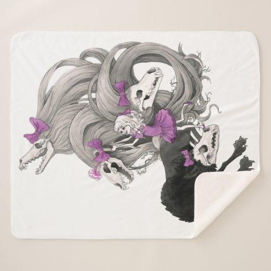 Couverture Sherpa Une fille gothique et son obscurité : FASCINANT (Devant (Horizontal))