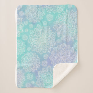 Couverture Sherpa Une floraison paisible