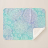 Couverture Sherpa Une floraison paisible (Devant (Horizontal))