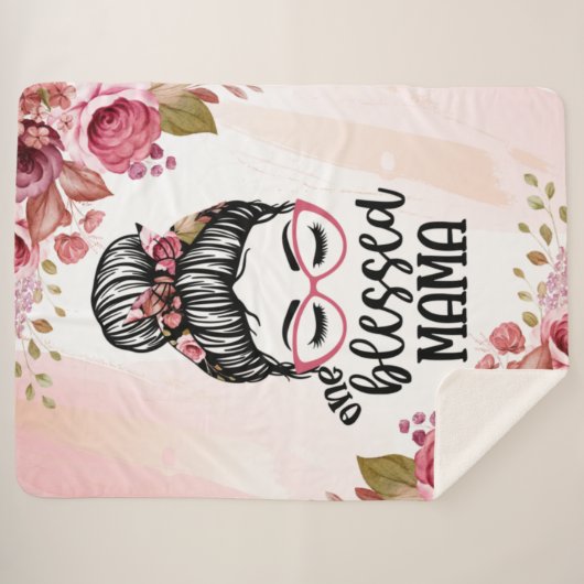 Couverture Sherpa Une mère bienheureuse (Devant (Horizontal))