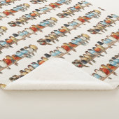 Couverture Sherpa Une perche d'oiseaux Illustration de la perche Vin (3/4)