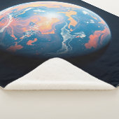 Couverture Sherpa Une planète orange et bleue (3/4)