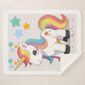 COUVERTURE SHERPA UNICORN BLANKET (Devant (Horizontal))