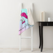 Couverture Sherpa Unicorne (En situation)