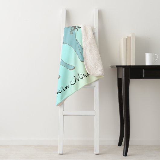 Couverture Sherpa Unicorne (En situation)