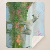 Couverture Sherpa Unicorne (Devant)