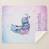 Couverture Sherpa Unicorne Sherpa Blanket (Devant (Horizontal))