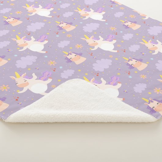 Couverture Sherpa Unicornes (3/4)