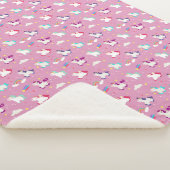 Couverture Sherpa Unicornes (3/4)