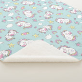 Couverture Sherpa Unicornes Sherpa Blanket (3/4)