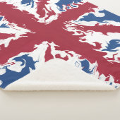 Couverture Sherpa Union Jack Liquid Art (3/4)