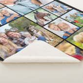 Couverture Sherpa Unique 12 Photo Collage Minimal Cute Simple (3/4)